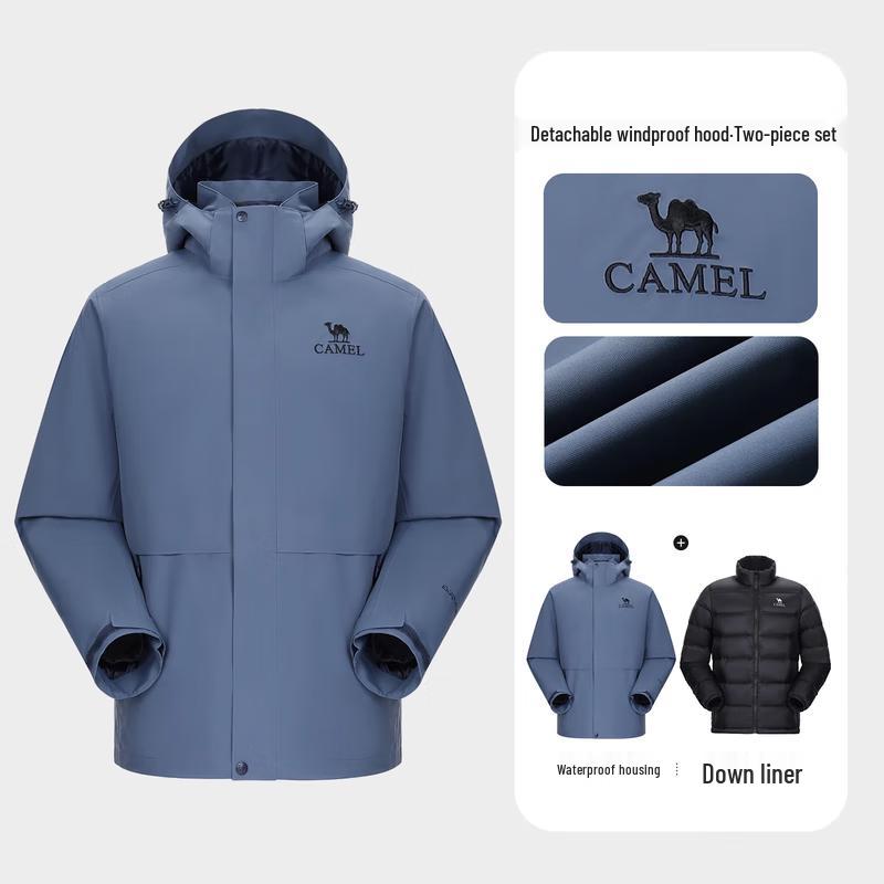 Camel Men's Snowline 3-in-1 Winter Jacket