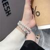 Luxury Pearl Band for Apple Watch Series Ultra 9 8 7 6 5 4 3 Se Watch Bracelet Pendant for IWatch Ultra/2 41 45mm 38mm 42mm 40mm 44mm 49mm Accessories