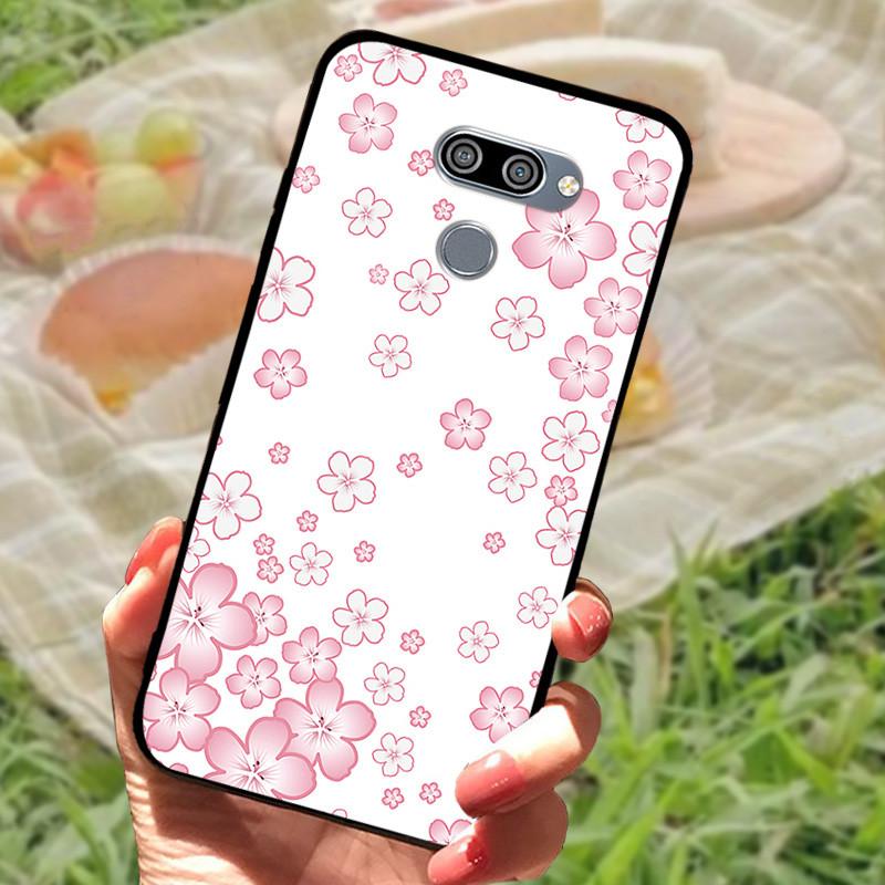 Custodie Per LG Q60 K50 Custodia Fresca Marmo Bumper in Silicone Coperture Morbide per LG K50 Telefono Custodia per LG Q60 LGK50 K 50 LGQ60 Capa Borsa