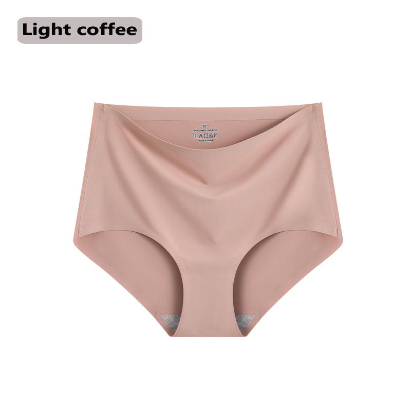 

FINETOO 1 шт. Жіноча безшовна білизна великого розміру з високою талією, м яка та зручна, облягаюча жіноча білизна XXL