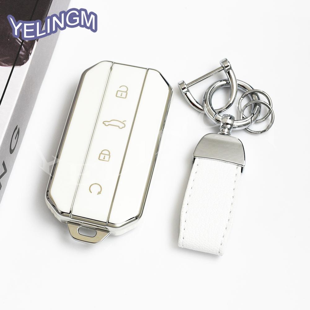 Fashion Tpu Car Key Case Bag For Chery Jaecoo J7 J5 7 5 Car Remote Key Protection Shell Cover Holder Keyless Accessories