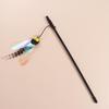 Simulation Insect Cat Teaser Stick Bite Resistant with Bell Cat Feather Toy Random Color Detachable Pet Interactive Toy