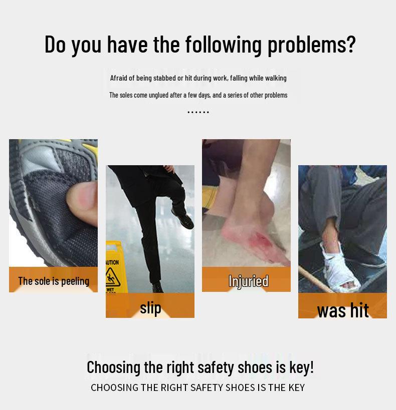 U-work PAD-A3132 Insulated Safety Shoes, Anti-Smash, 6KV Electrician Wear-resistant.