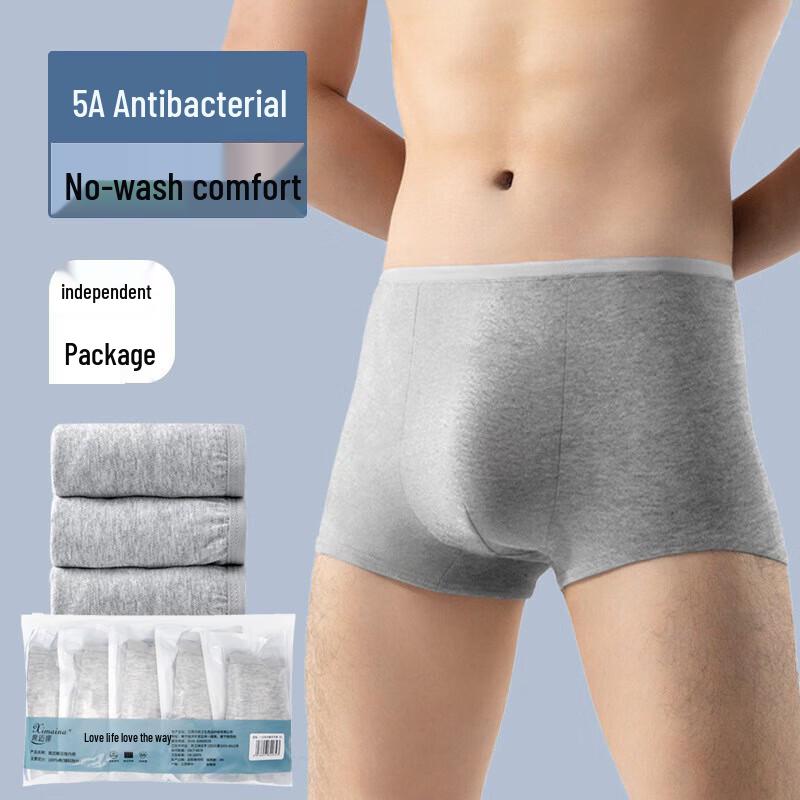 Shimaina Men's Disposable Boxer Briefs