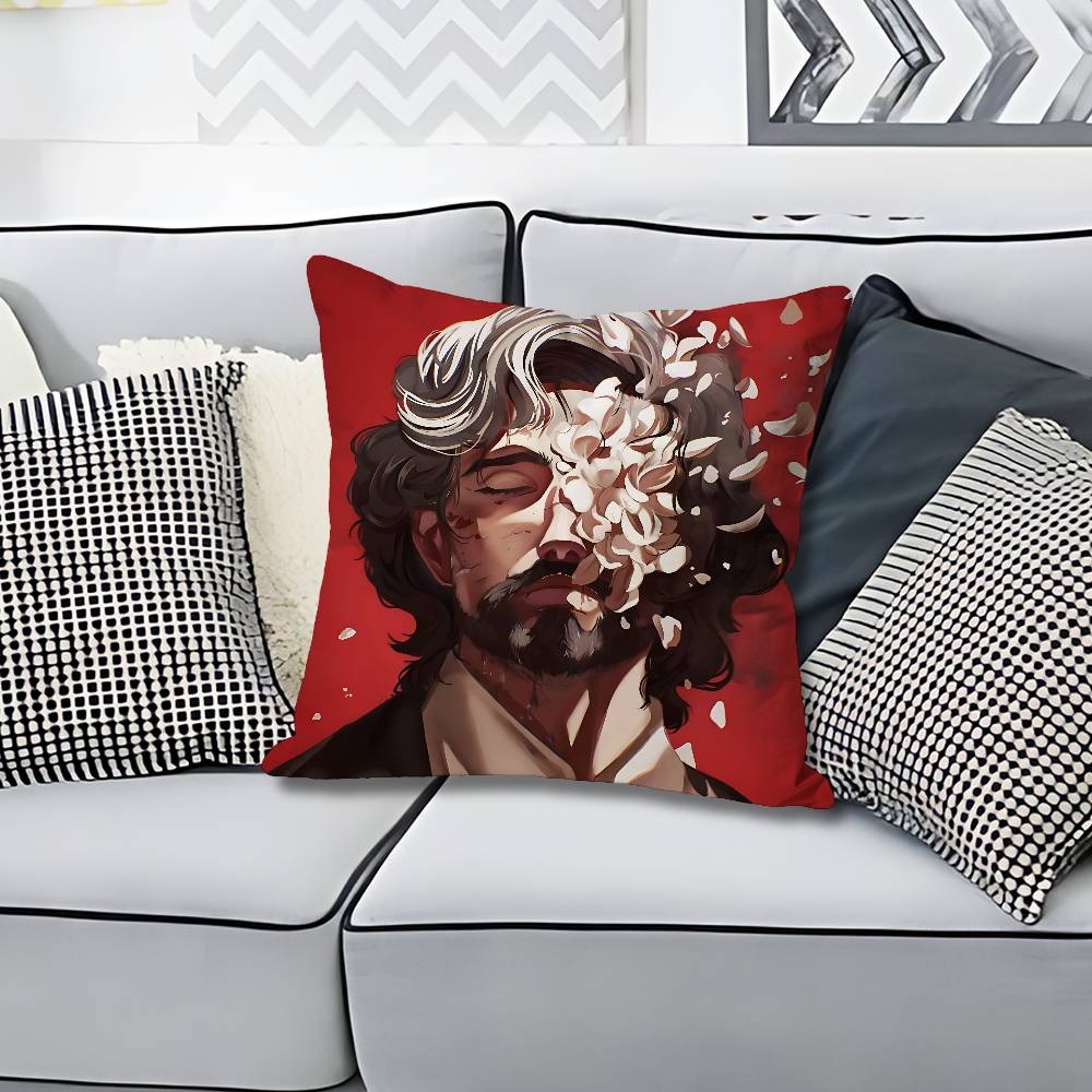 

Gamer CClair Obscur EExpedition 33 Various Sizes Square Pillow Case For Car Home Bedchamber Decor Custom Valentine gift 30x30cm