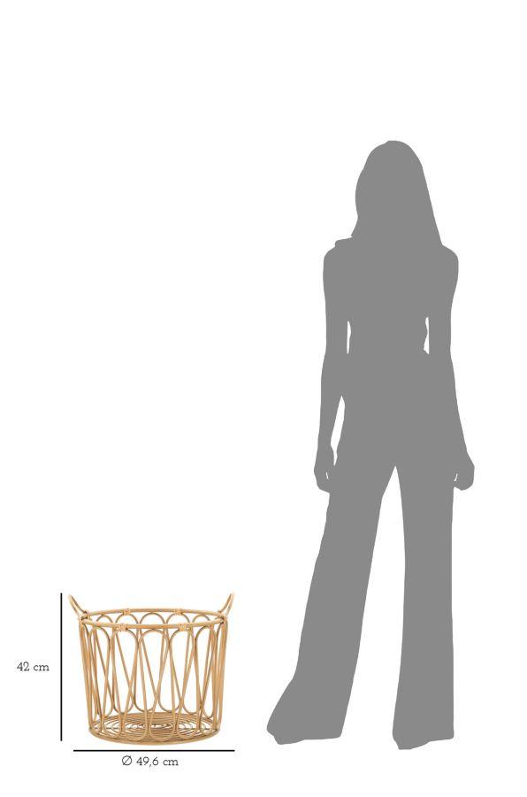 Basket  Panama Cm Ø 49,6X42