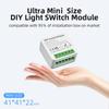 Tuya Mini 2/3/4 Gang Wifi Smart Switch 2 Way Modul On Off Breaker Comutatoare de voce fără fir de la distanță pentru Google Home Alexa Alice