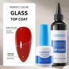 Functional Gel Nail Polish Set: Strengthening Base Coat, Balancing Matte Sealer, Marbling Liquid
