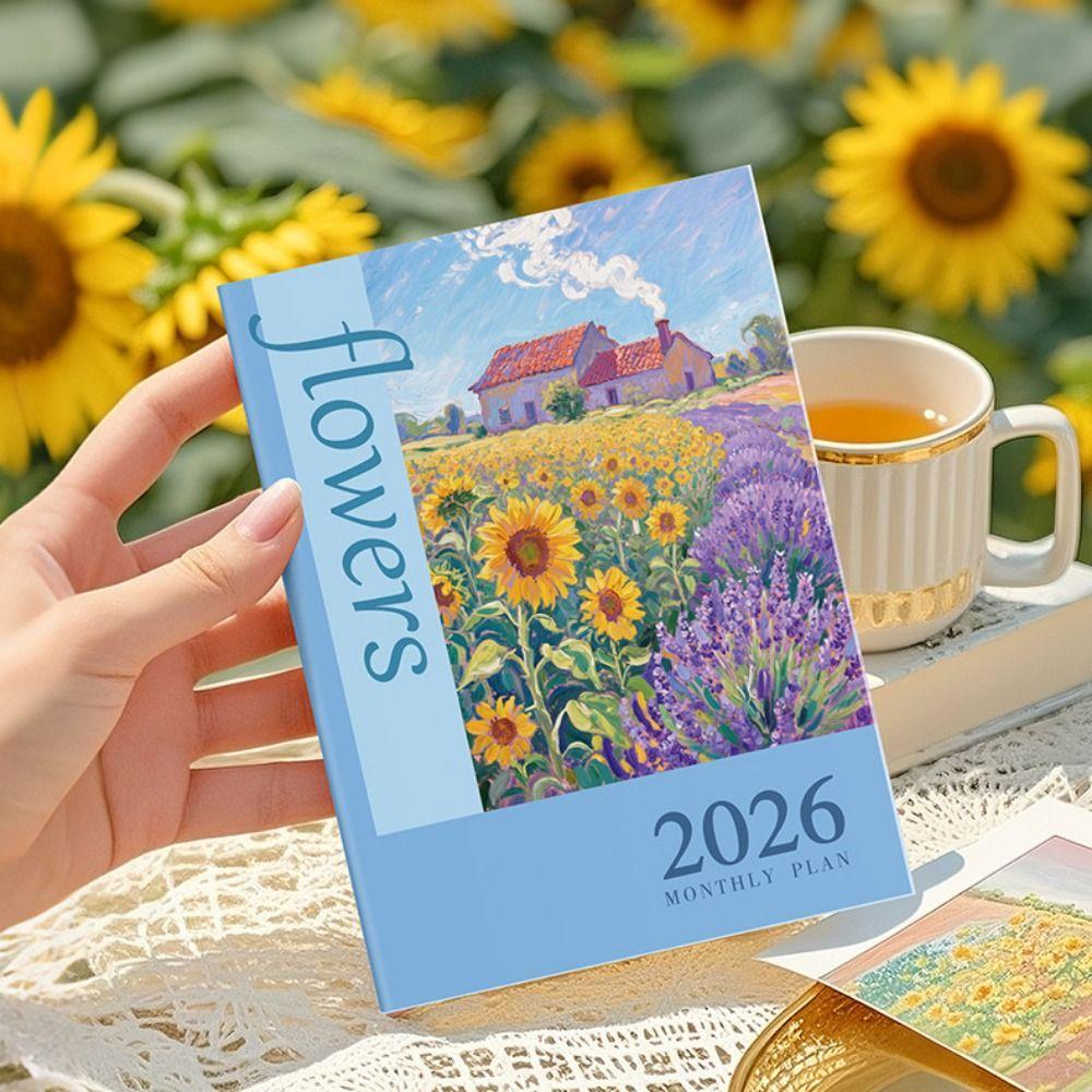 A4 A5 Planner Notebook 24 Sheets Agenda Planner Portable 2026 Schedules Notebook  Students