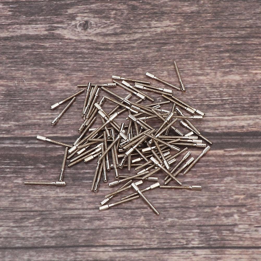 

100 шт., инструмент для ремонта часов, соединительные штифты для часовых ремней, пружинные стержни, съемник