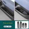 For Xpeng G6  2024 2025 Car Door Slot Pads TPE Door Side Groove Mat Anti Slip Waterproof Storage Box Interior Accessories