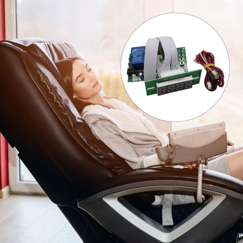 4 Digits Timer Board For Coin Acceptor Selector Device Washing Machine Coin Operated Timer Control Board Power Supply