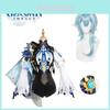 Exquisite Genshin Impact Eula Cosplay Costume Pu Bodysuit Set For Halloween And Christmas
