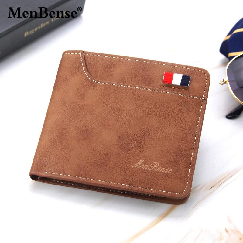 

Новый мужской кошелек-трифолд большой вместимости с множеством отделений для карт