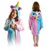 Children's Bathrobe Unicorn Pegasus Nice for Girls 134 Children's Bathrobe Rainbow Unicorn Pegasus 104