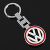Car Badge Keychain Metal Keyring Holder Pendant for Volkswagen VW SR36 JETTA MK4 PASSAT Polo SCIROCCO Sharan TOURAN T-ROC PQ3
