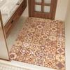 Bathroom Mat Absorbent Quick-drying Carpet Diatom Mud Anti-slip Rug Toilet Door Mats Large Area Retro Style Decorative Carpets