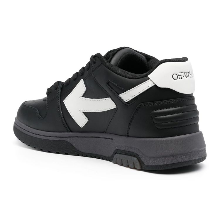 Off-White Out of Office Black White 2023 Men Sneakers OMIA189C99LEA006-1001