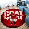 Ronaldo Legacy Iconic Moments Carpet Living Room And Bedroom Mats Home Decor Bathroom Mat Office Chair Cushion Dormitory Decoration