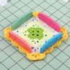 1/4Pcs New Ultra Thick Foam Blocking Board Foam Crafts Reusable Knitting Block Mat 32x32cm EVA Grid Knitting Board
