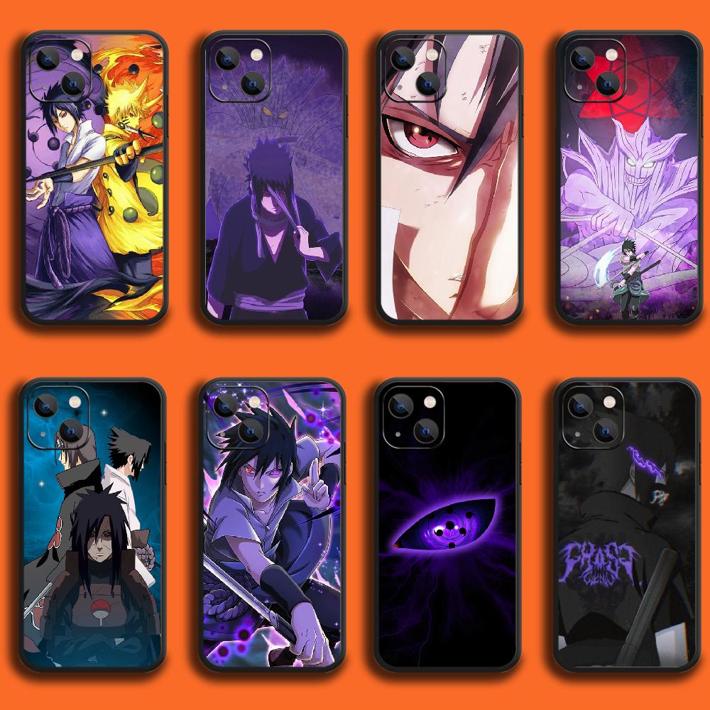 Buy Uchiha Sasukes Anime Phone Case Cover For IPhone Xiaomi Redmi MI