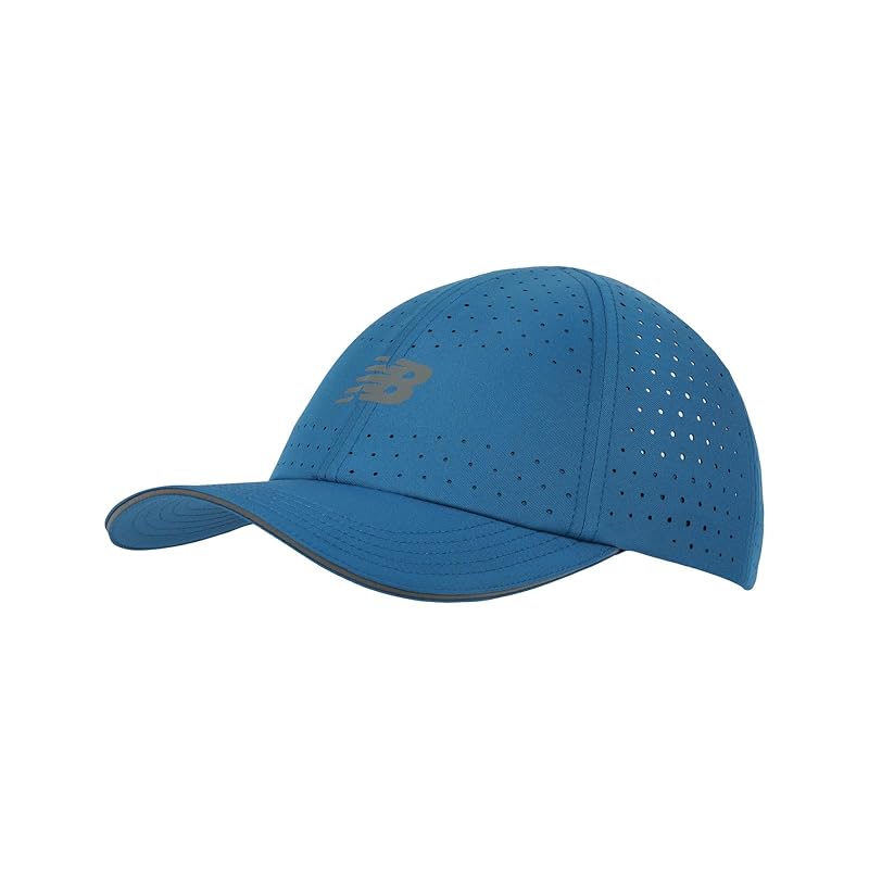 

[New Balance] unisex hat 6 panel pro run cap (LAH41002) UV protection sun protection UV cut SET (Sea Stone) Free Size
