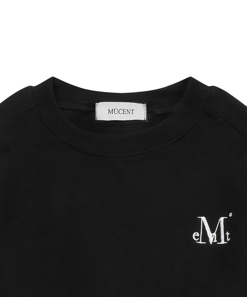 MUCENT Henning Off-Shoulder Crop Sweatshirt (2 Colors)