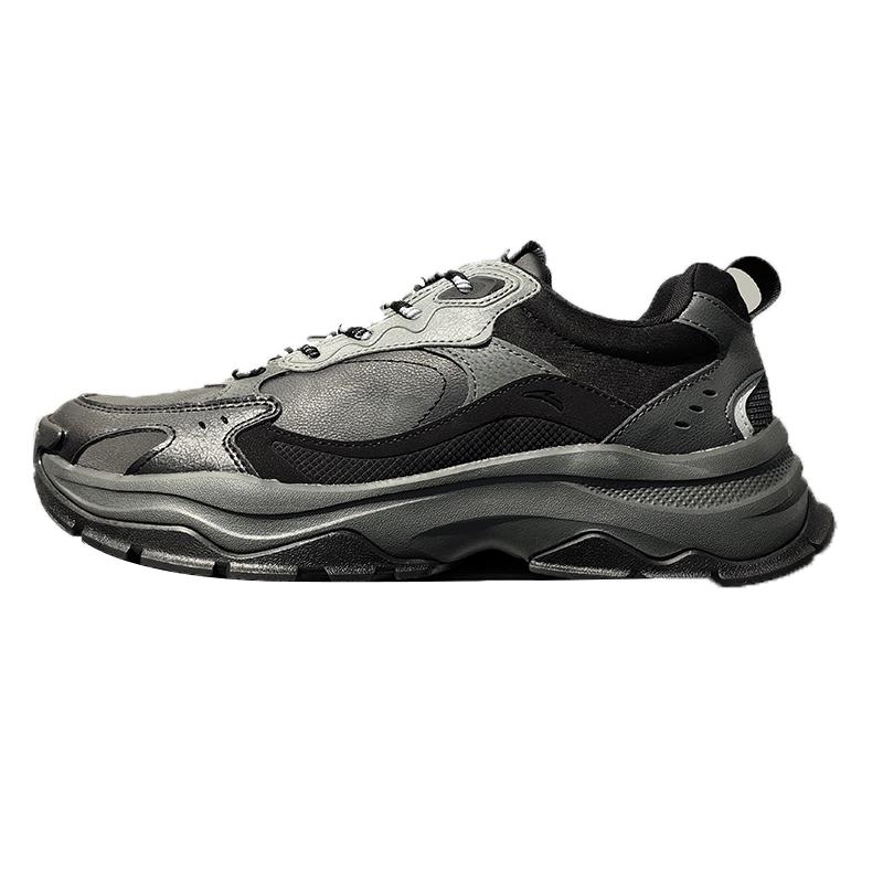 Anta Sprint Series Men Breathable Running Sneakers Black White 112348855-1 40