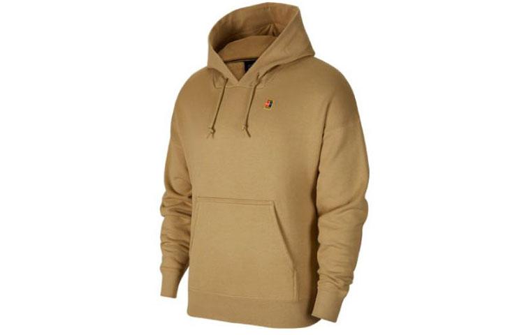 Nike Sweatshirts Men s Apricot Tea Brown Hooded Moderate Regular BV0761-297 L