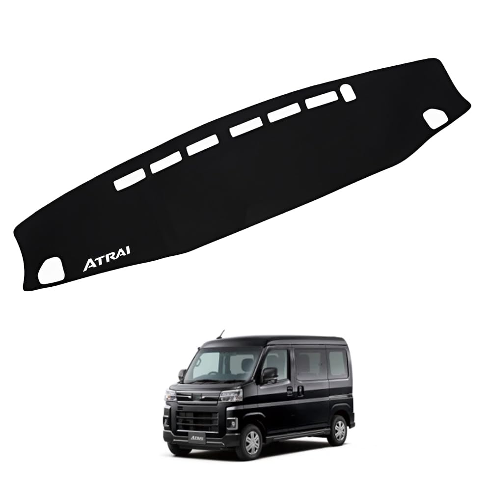 

SAWAKAKI Коврик на приборную панель для Daihatsu Atrai Sun с деталями интерьера S700, Защита, Защита от усталости, Противоскользящий полиэстер, Логотип, Аксессуар,