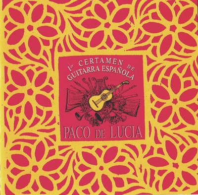 CD PACO DE LUCÍA - 1er Cerrtamen De Guitarra Espanola 5286152 Mercury 1995 Spain Latin Used