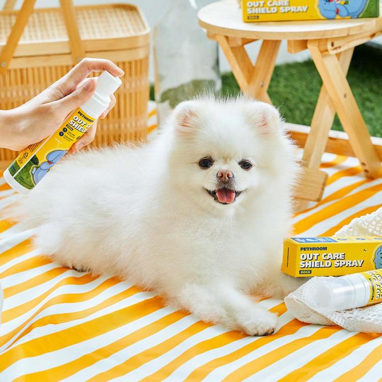 Outcare Shield Spray Dog Pest Prevention Tick Repellent Walking Mist