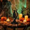 3D Printed Hanging Bat Branch Statue Black Gothic Tabletop Decor Sculpture  Home Decor