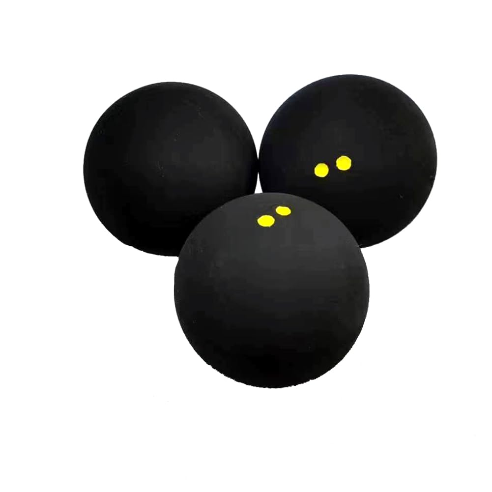 

Gloperti Double Yellow Dot Squash Balls Pack of 6 -