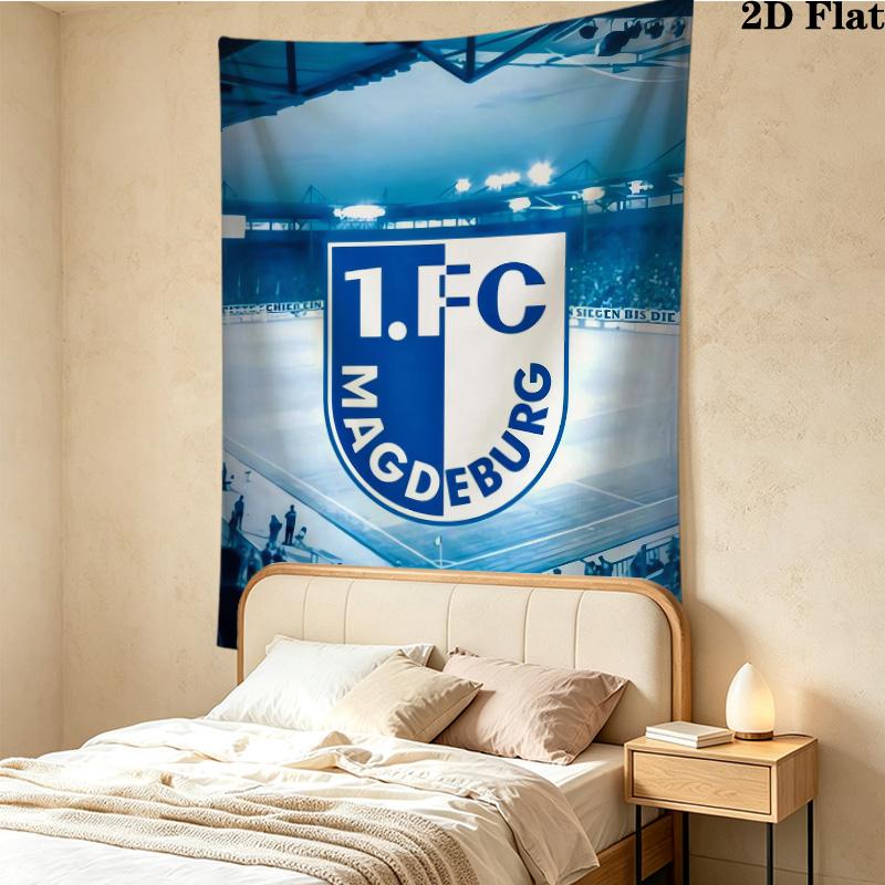 1 Fc Magdeburg Wall Tapestry Aesthetic Wall Hanging Printed Fabric Blanket Decorative Tapestries For Bedroom Living Room Home Decor