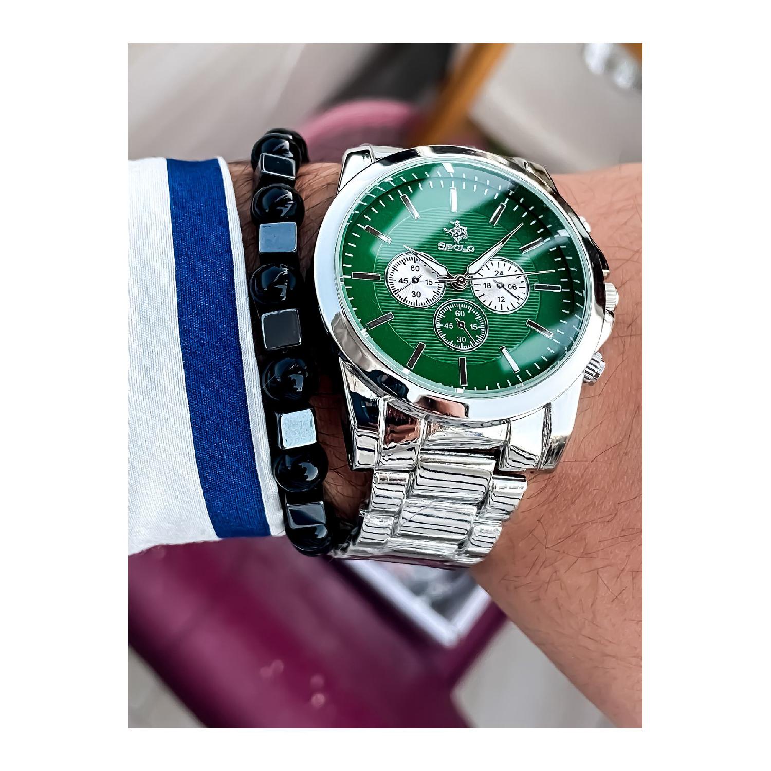 

Waterproof Men s Watch Metal Cord Bracelet