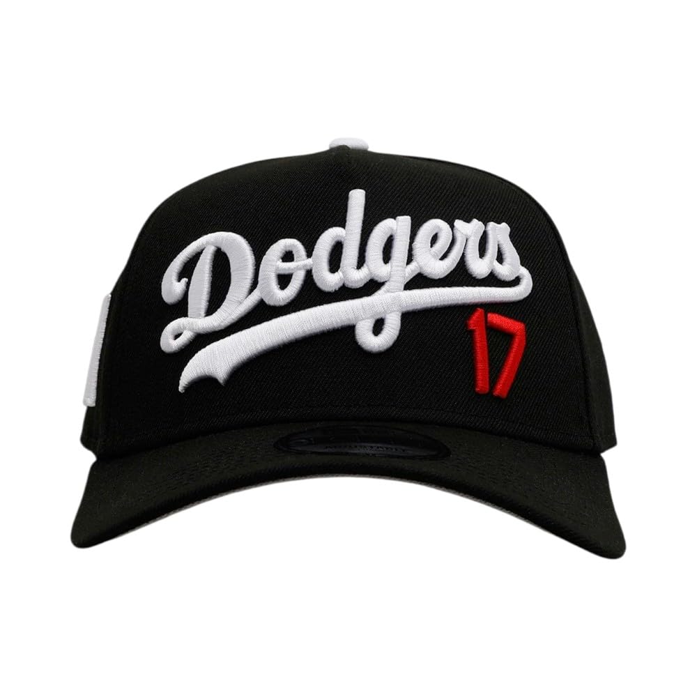 

[New Era] Кепка LA Dodgers MLB 9FORTY Черно-белая Номер 17 Шохей Отани Снэпбэк Кепка на ремешке [70835604] ЧЕРНЫЙ БЕЛЫЙ [Продукт]