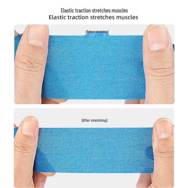 Elastic Sports Ankle Brace with Stretch Rebound Kinesiology Tape