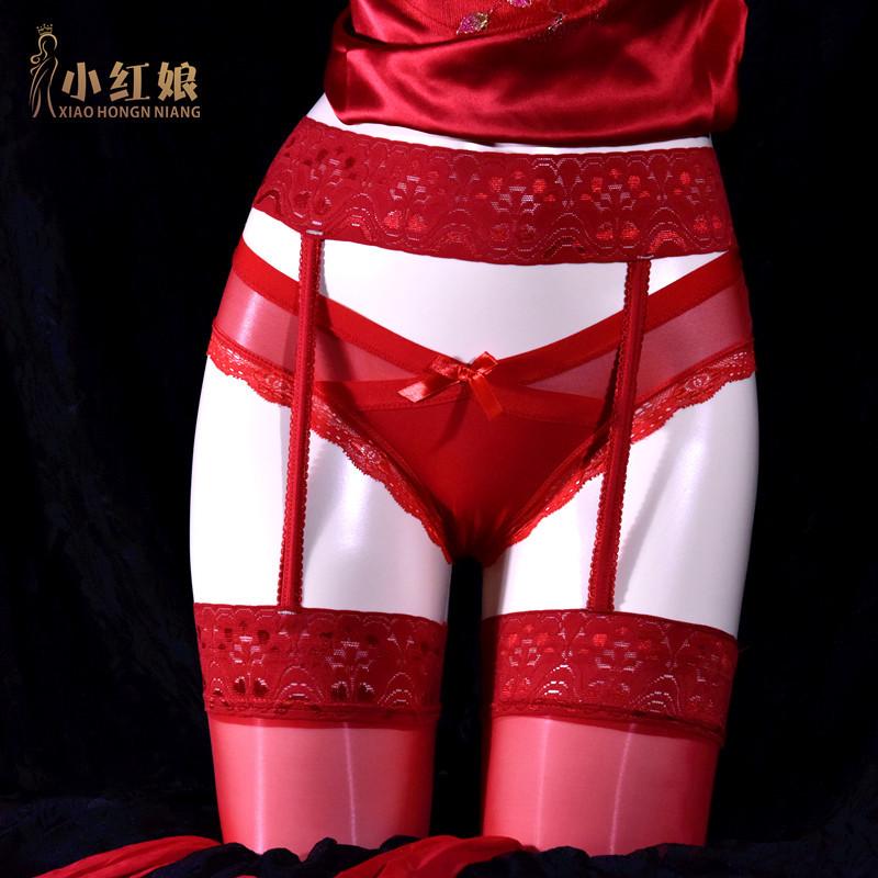 Lace Sexy Sling One-Piece Stockings See-through Temptation Ultra-Thin Garter Belt