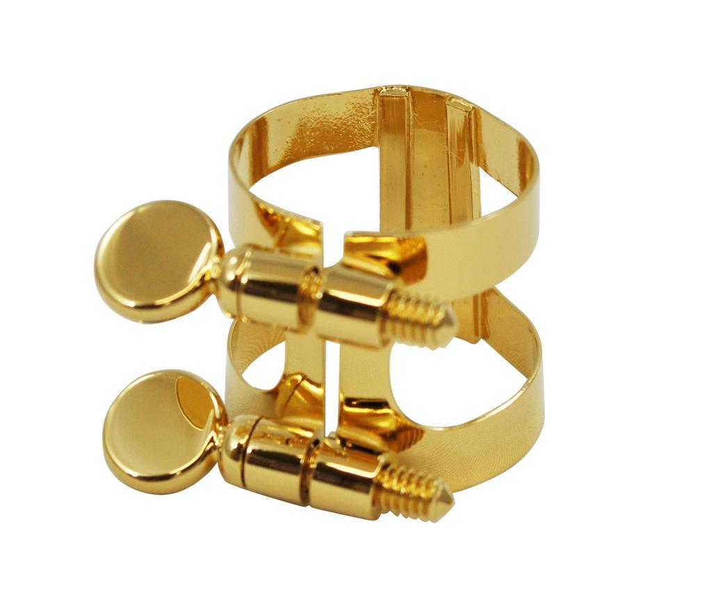 Ligatura Bonnard inchidere inversa finisaj placat cu aur Eclarinet (2251UG)