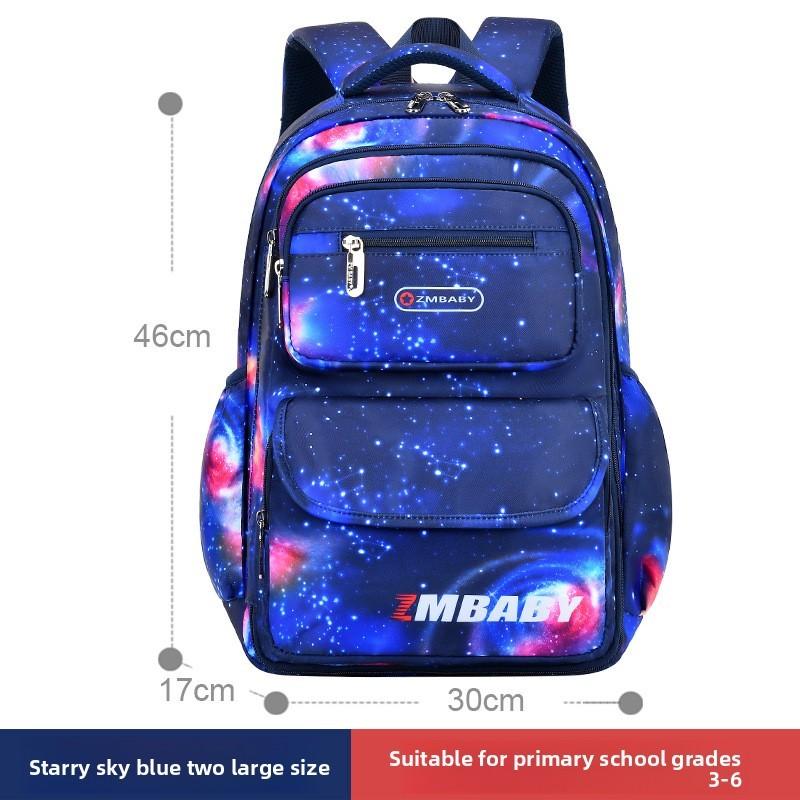 Kids School Backpack With Icebox Opening Large Capacity For Grades