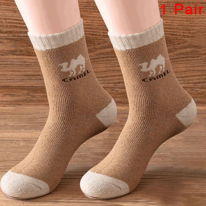 3 Paia Calzini Termici In Lana Di Alpaca Unisex - Con Tallone Protettivo In Silicone, Taglia 42-46