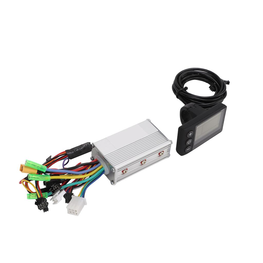 Motor Brushless Controller 24V 36V 48V 350W Electric Bicycle Scooter 3 Mode Sine Wave Controller Kit with LCD Display