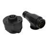 12V 13-poliger Anhängeradapter Universeller Anhängerstecker für Anhängerzubehör