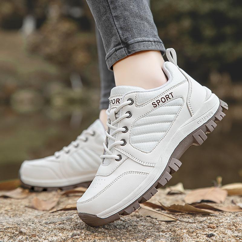 

Большие размеры импортной женской обуви на платформе, нескользящие и износостойкие походные туфли для мам, для ходьбы, спорта, путешествий, походов на открытом воздухе 36