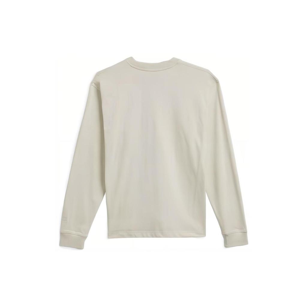 Adidas Originals X Pharrell Williams Camiseta de Manga Comprida com Estampa de Logotipo Sólido Tops Unissex Marrom HN3438