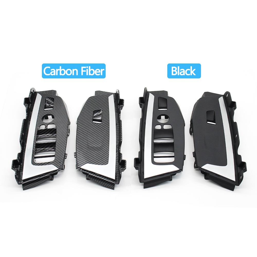 LHD RHD Car Interior Left Right Door Window Lifting Switch Outer Cover Trim Panel For BMW X3 X4 G01 G02 G08 F97 F98 2018-2021