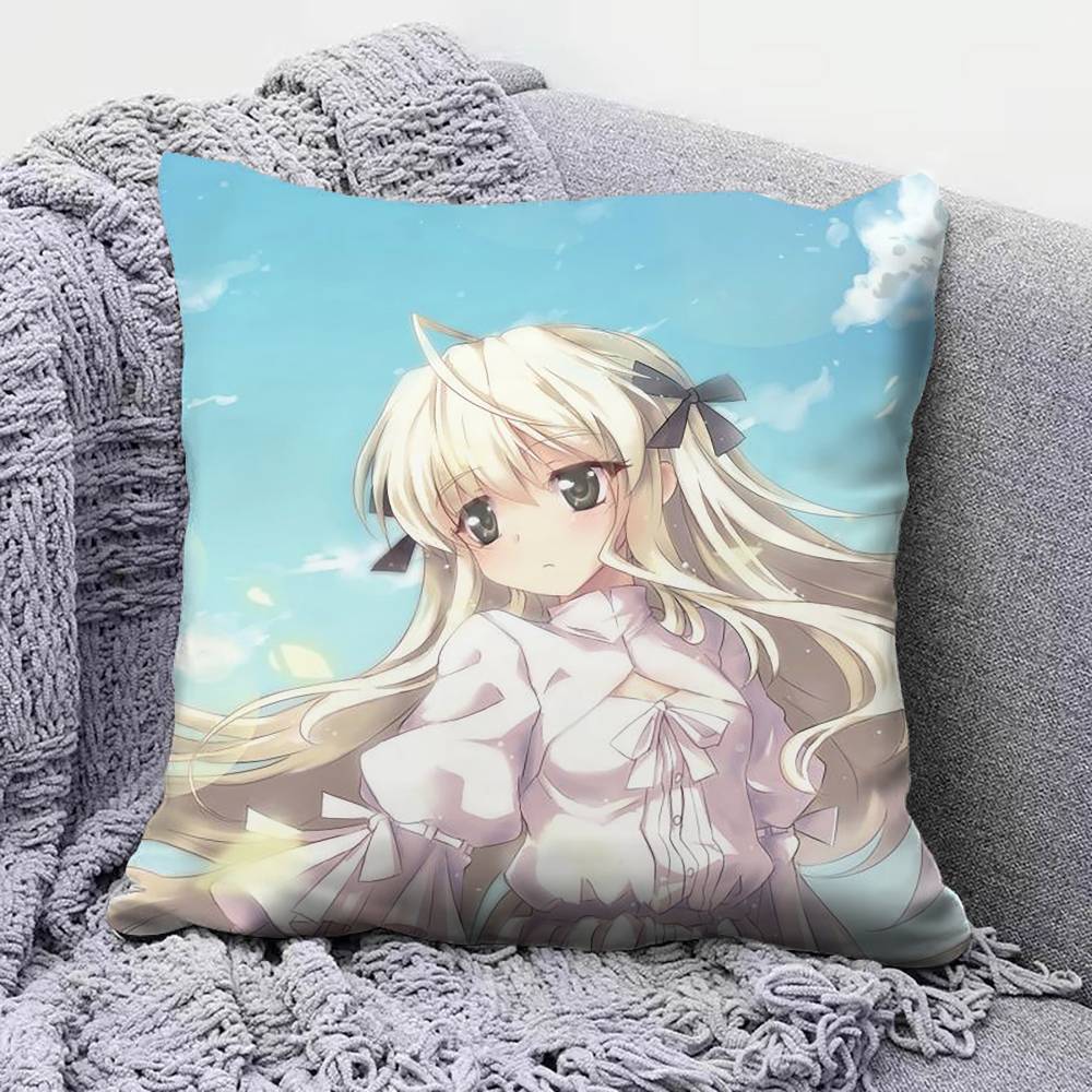 Yosuga no Sora Sora Kasugano  Pillow Covers Home Sofa Cushion Covers and Aecorative Custom