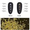 Nail Art Jewelry Mini Small Rice Grains Metal Rivets Nail Art Hollow Nest Nails Star And Moon Jewelry 1000 Pieces