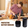 Battery Shell Easy To Install Anti-Drop Anti-Wear Power Tool Battery Protective Case Extends Battery Life Portable Replacement Housing